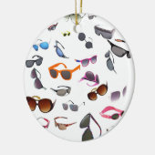 夏のおもしろい セラミックオーナメント (左)