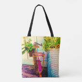 夏のおもしろい トートバッグ (裏面)