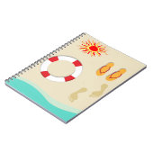 夏のおもしろい ノートブック (左側)