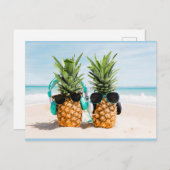 夏のおもしろい ポストカード (正面/裏面)