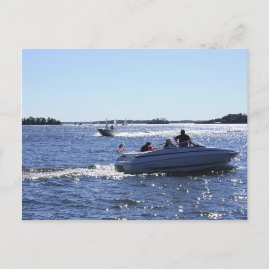 夏のおもしろい ポストカード (正面)