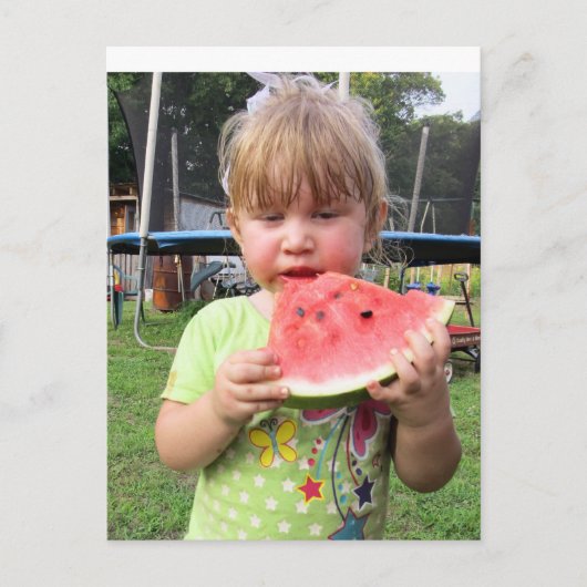 夏のおもしろい ポストカード (正面)