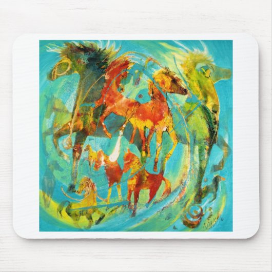 夏のおもしろい マウスパッド (正面)