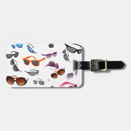 夏のおもしろい ラゲッジタグ (正面横)