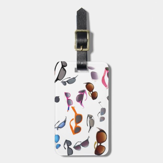 夏のおもしろい ラゲッジタグ (正面縦)