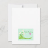 夏のおもしろい 招待状 (裏面)