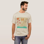 夏のおもしろいTシャツ Tシャツ (正面フル)
