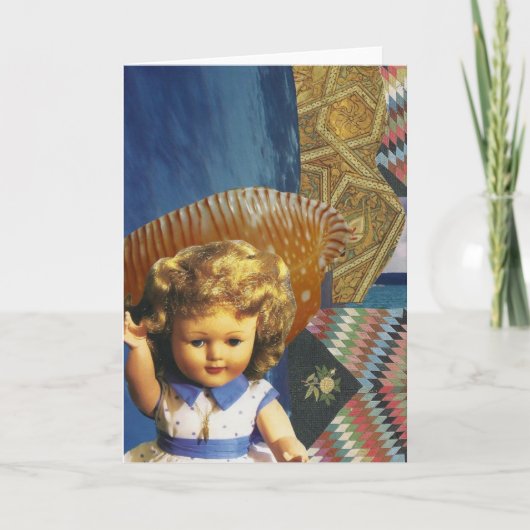 夏のお別れ カード (正面)