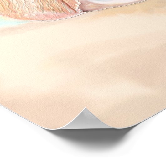 夏のお土産 ポスター (角)