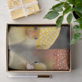 夏のお洒落アヒルを雨の中で 薄葉紙 (ギフト)