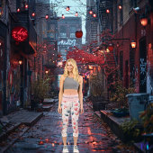 夏のお洒落花びら – エレガントフローラActivewear カプリレギンス