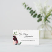 夏のお祝い結婚のWebサイトエンクロージャカード エンクロージャーカード (スタンド正面)