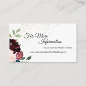 夏のお祝い結婚のWebサイトエンクロージャカード エンクロージャーカード (正面)