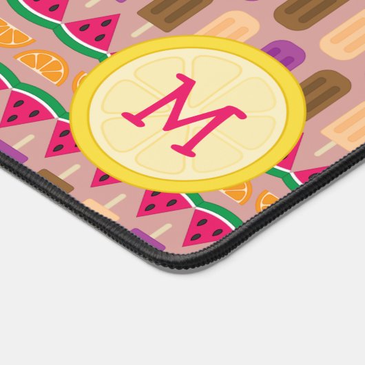 夏のお菓子 デスクマット (コーナー)