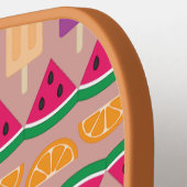 夏のお菓子 ピックルボールラケット (左詳細)