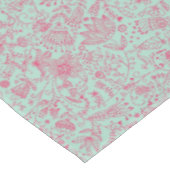 夏のかわいい花パターン テーブルクロス (アングル)