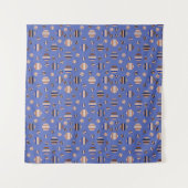 夏のかわいらしパターン タペストリー (正面)