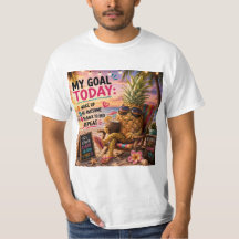 夏のくつろぎTシャツ