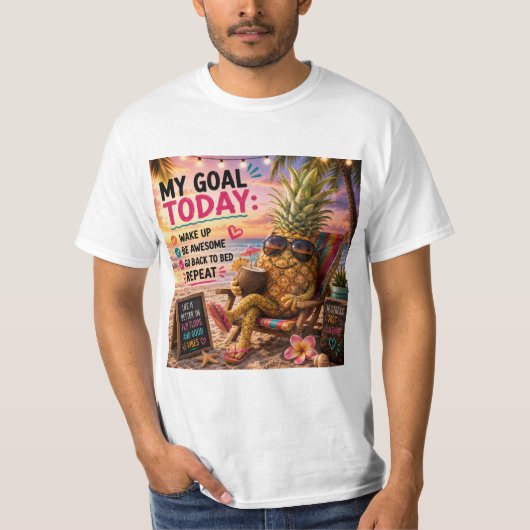 夏のくつろぎTシャツ Tシャツ (正面)