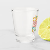 夏のことわざレトロビーチアイスコーヒースンセット ショットグラス (左)