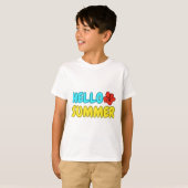 夏のこどもTシャツ Tシャツ (正面フル)