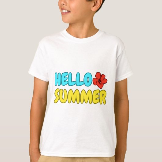 夏のこどもTシャツ Tシャツ (正面)