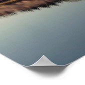 夏のさくらんぼ花写真自然壁ポスター ポスター (角)