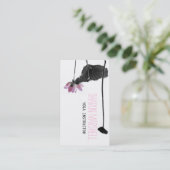 夏のはす東洋の禅の写真撮影 名刺 (スタンド正面)