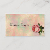 夏のばら色の名刺 名刺 (裏面)