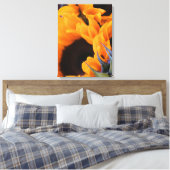 夏のひまわり キャンバスプリント (インサイチュ (寝室))