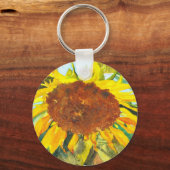 夏のひまわり キーホルダー (正面)