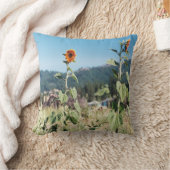 夏のひまわり….. クッション (ブランケット)