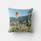 夏のひまわり….. クッション (正面)