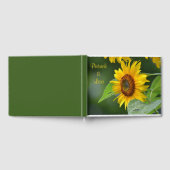 夏のひまわり ゲストブック (全面)