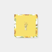 夏のひまわり ポストイット (正面)