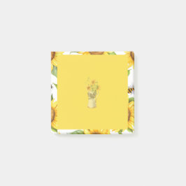 夏のひまわり ポストイット