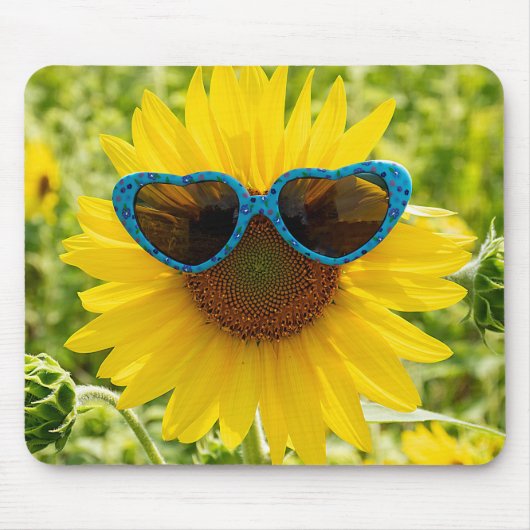 夏のひまわり マウスパッド (正面)