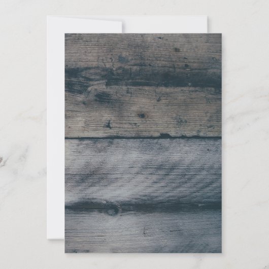 夏のひもは素朴な西部を私しますBBQをつけます 招待状 (裏面)