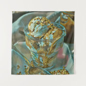 夏のアイスクリームコーン タペストリー (正面)