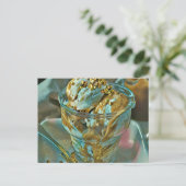 夏のアイスクリームコーン ポストカード (スタンド正面)