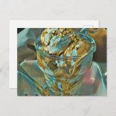 夏のアイスクリームコーン ポストカード (正面/裏面)