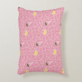 夏のアイスクリームパターン アクセントクッション (正面(垂直))