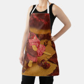 夏のアイスクリーム好き エプロン (インサイチュ)