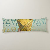 夏のアイスクリーム好き ボディピロー (裏面)