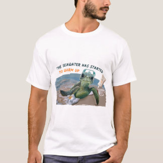 夏のアカウミガメ Tシャツ