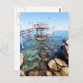 夏のアブルッツォ,イタリア ポストカード (正面/裏面)