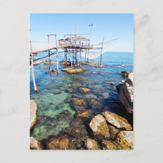 夏のアブルッツォ，イタリア ポストカード