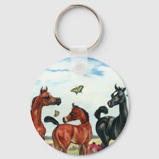 夏のアラビアの鳥 キーホルダー (正面)