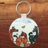 夏のアラビアの鳥 キーホルダー (正面)