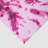 夏のアートネオンガーリー赤面ピンク絞り染めパターン 薄葉紙 (詳細)